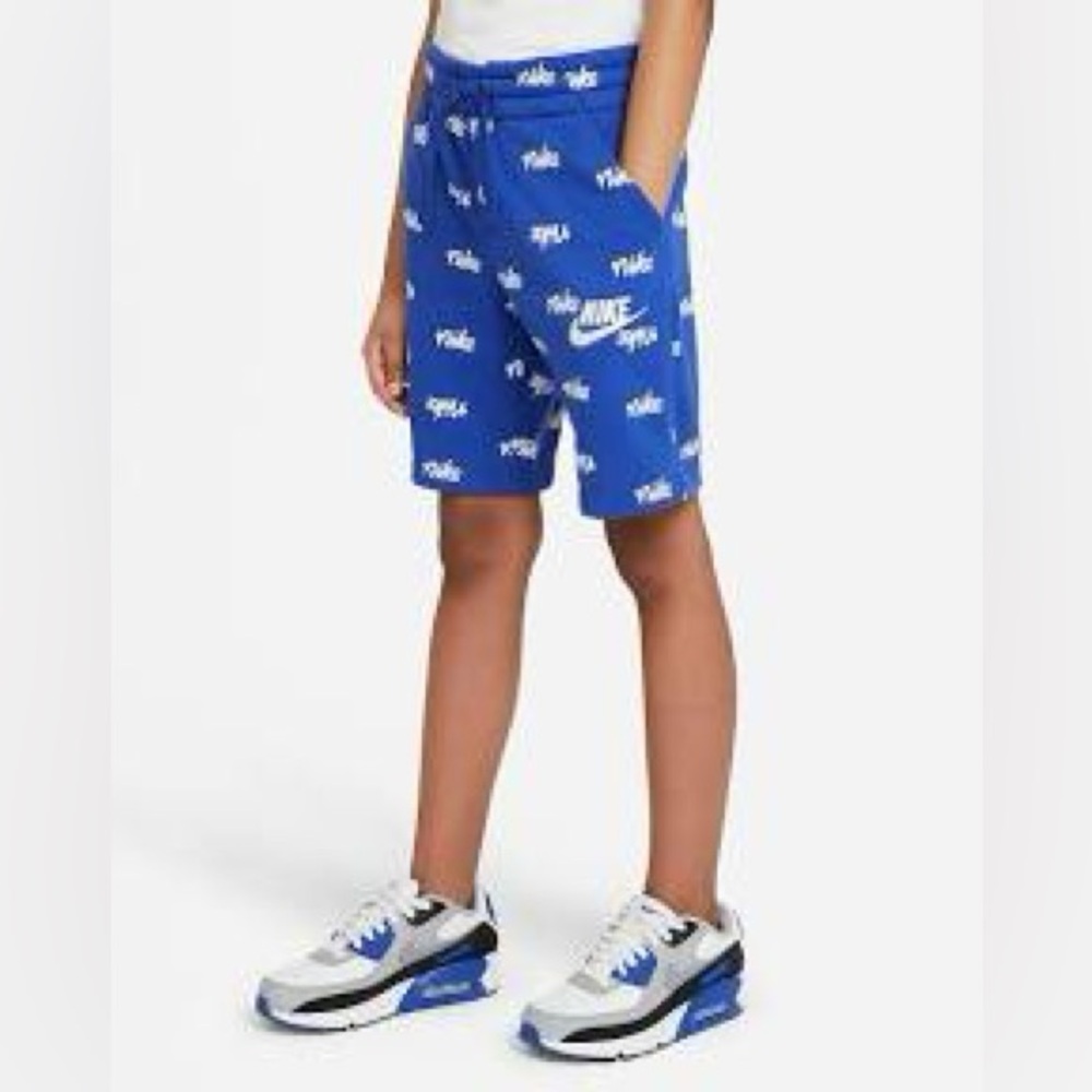 Nike Royal Blue Athletic Shorts Size‎ Large EUC